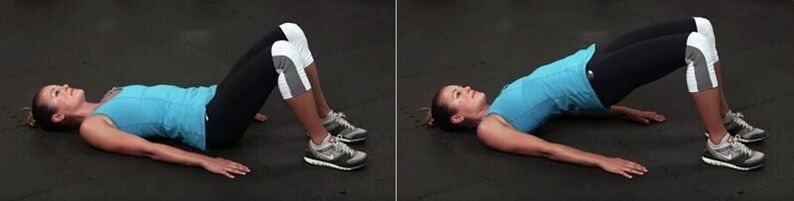 Glute bridge